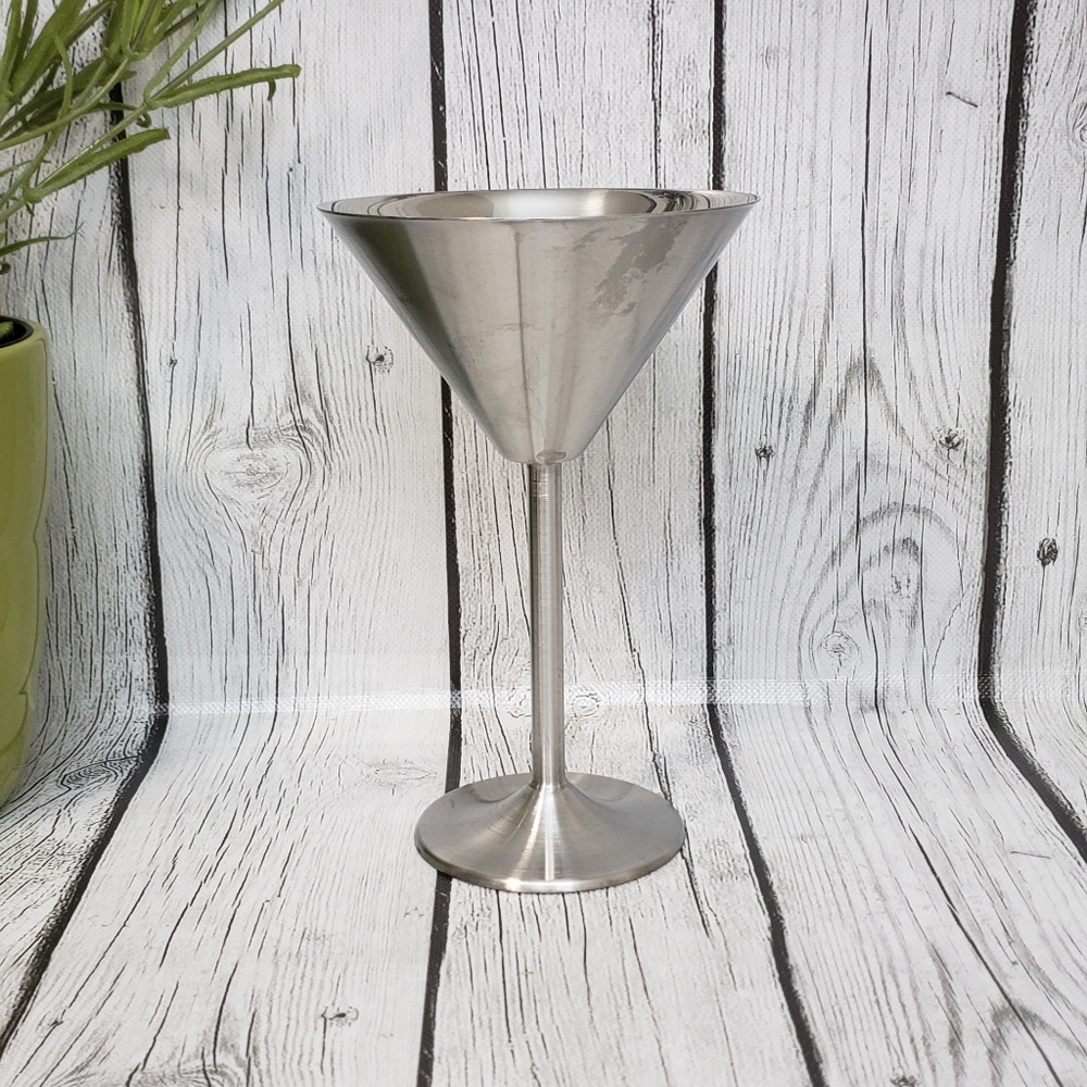 Endurance® Stainless Steel Martini Glass